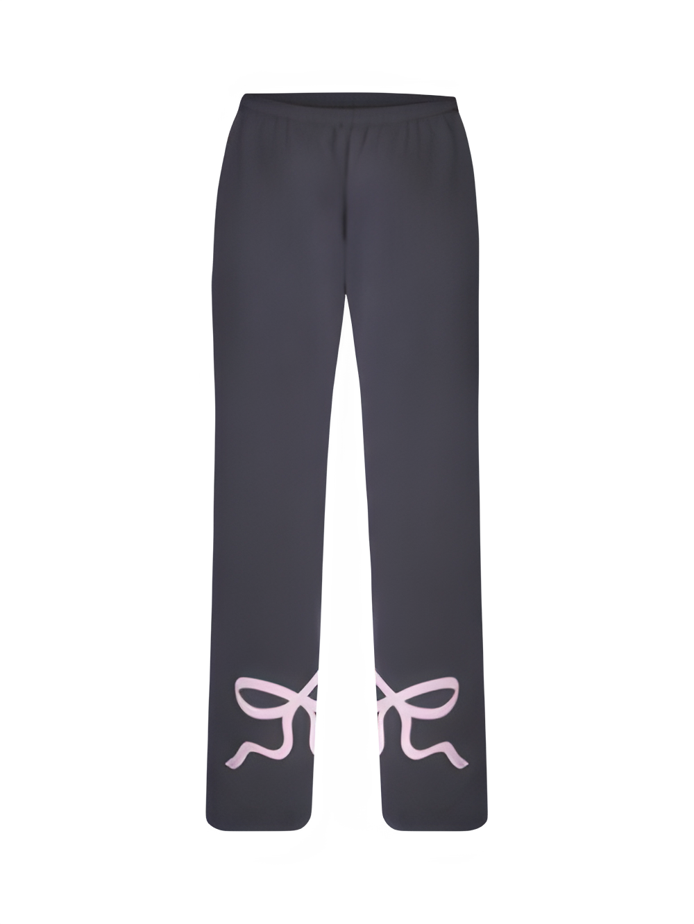 Amelia™ | Pink Bow Grey Tracksuit