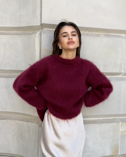 Sophia™ | Soft mohairmix sweater