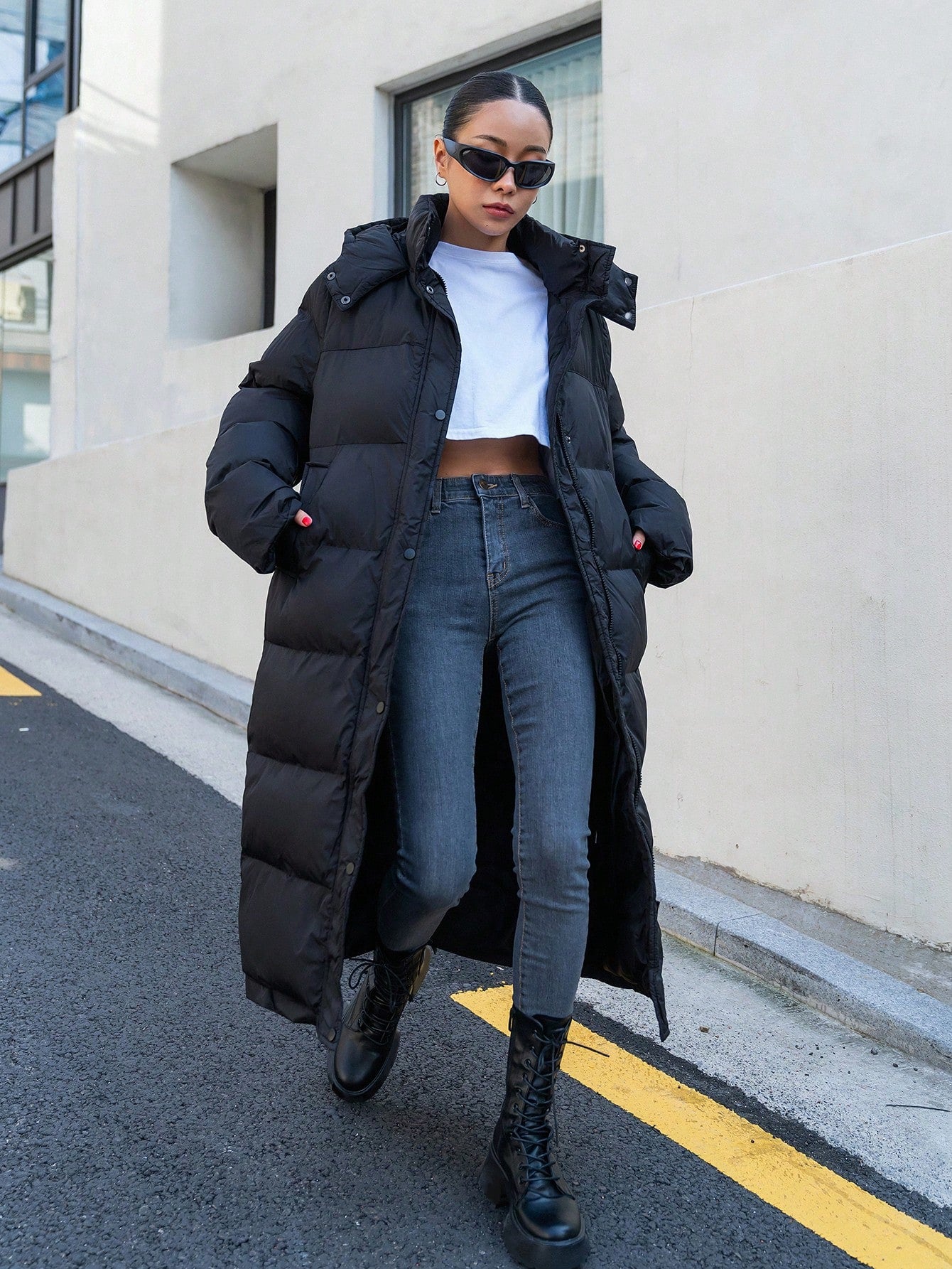 Grace™ | Cozy Longline Puffer Coat