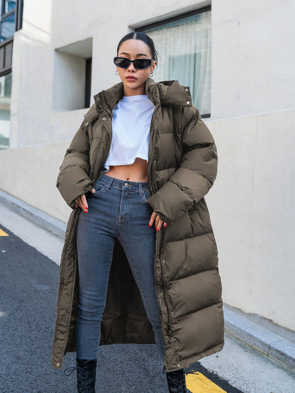 Grace™ | Cozy Longline Puffer Coat