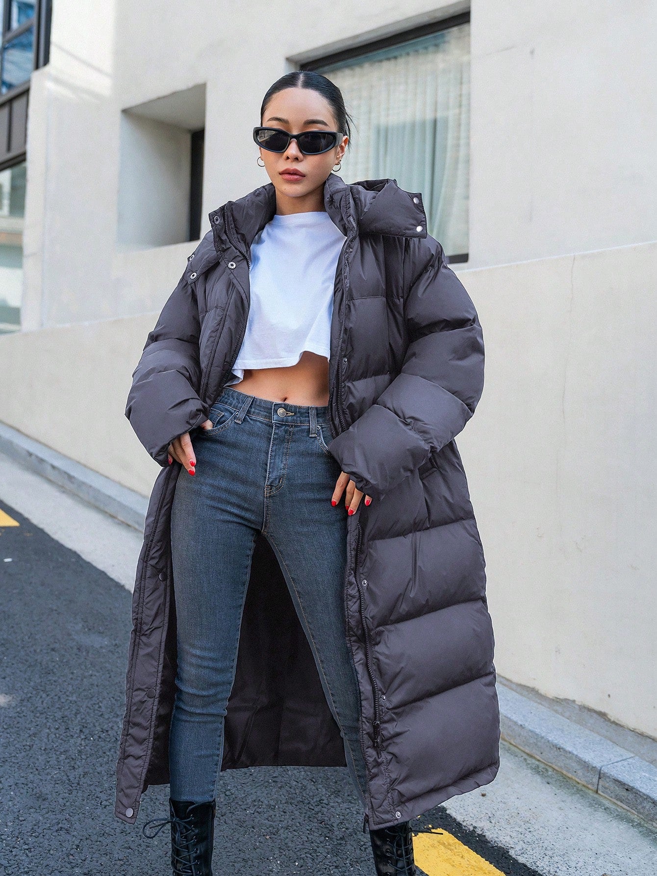 Grace™ | Cozy Longline Puffer Coat