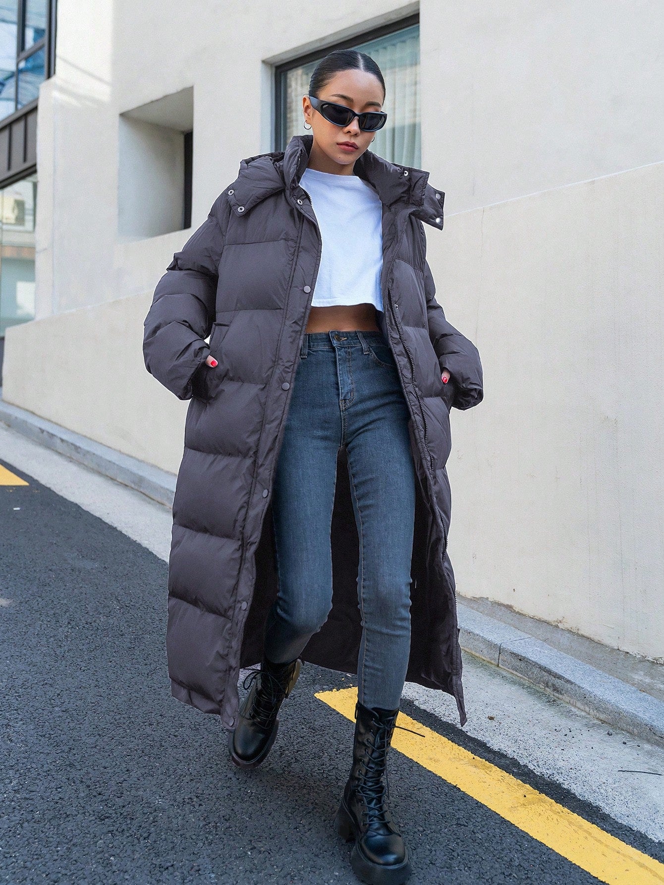 Grace™ | Cozy Longline Puffer Coat