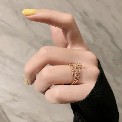 Sanslune™ | Athena's Pin Adjustable Ring