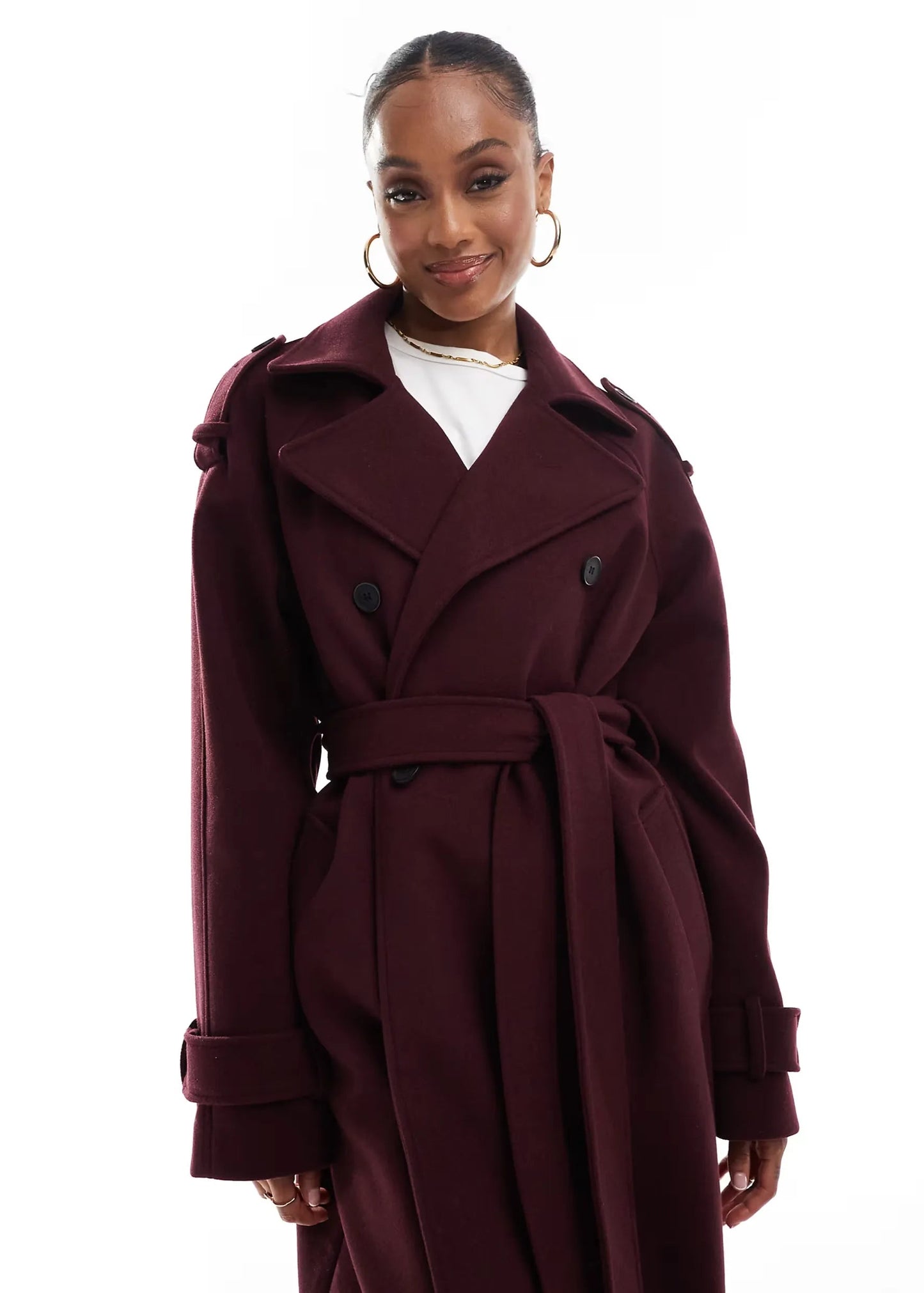 Eleanor™ | Elegant Long Wool Coat