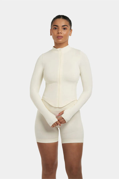 Sanslune™ | Sculpt Shapewear Jacket White