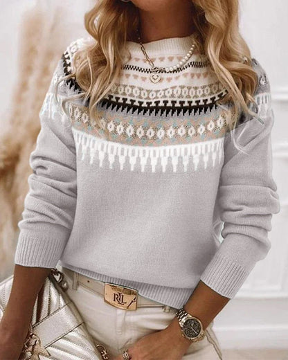 Liselot™ | Fair Isle Knitted Sweater