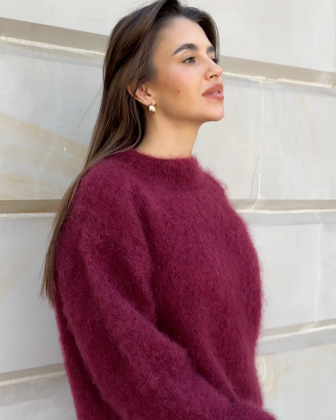 Sophia™ | Soft mohairmix sweater