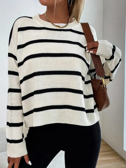 Roos™ | Striped Knitted Sweater