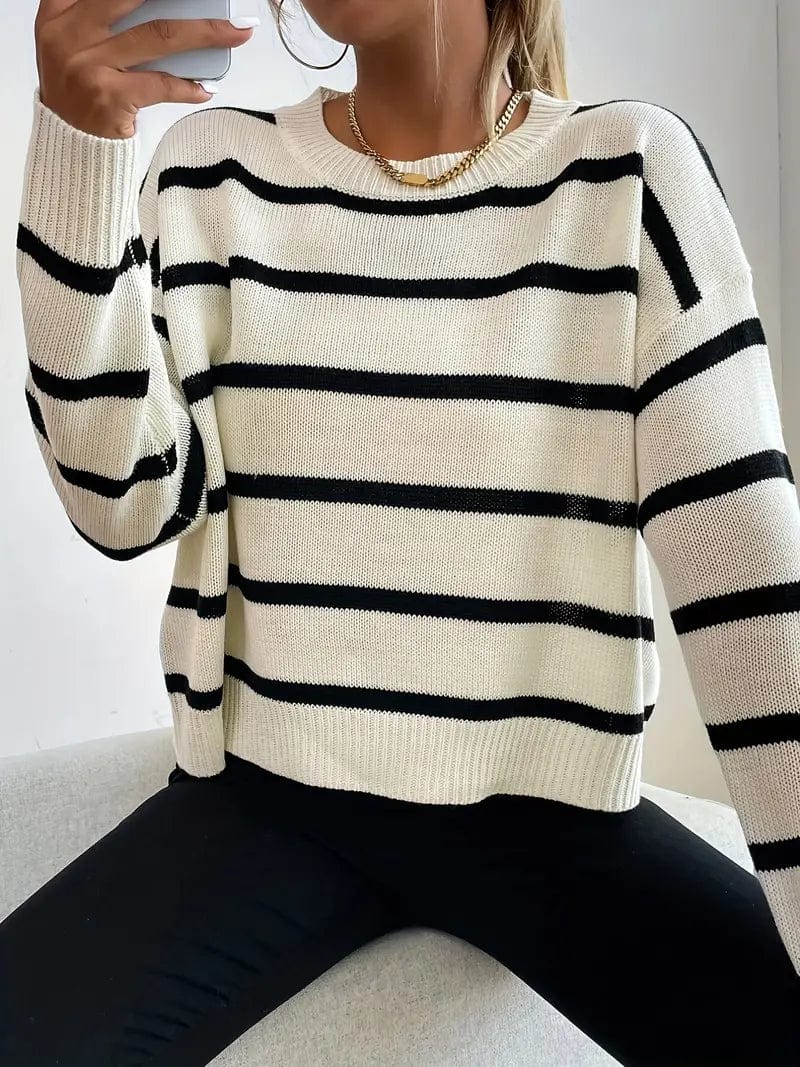 Roos™ | Striped Knitted Sweater