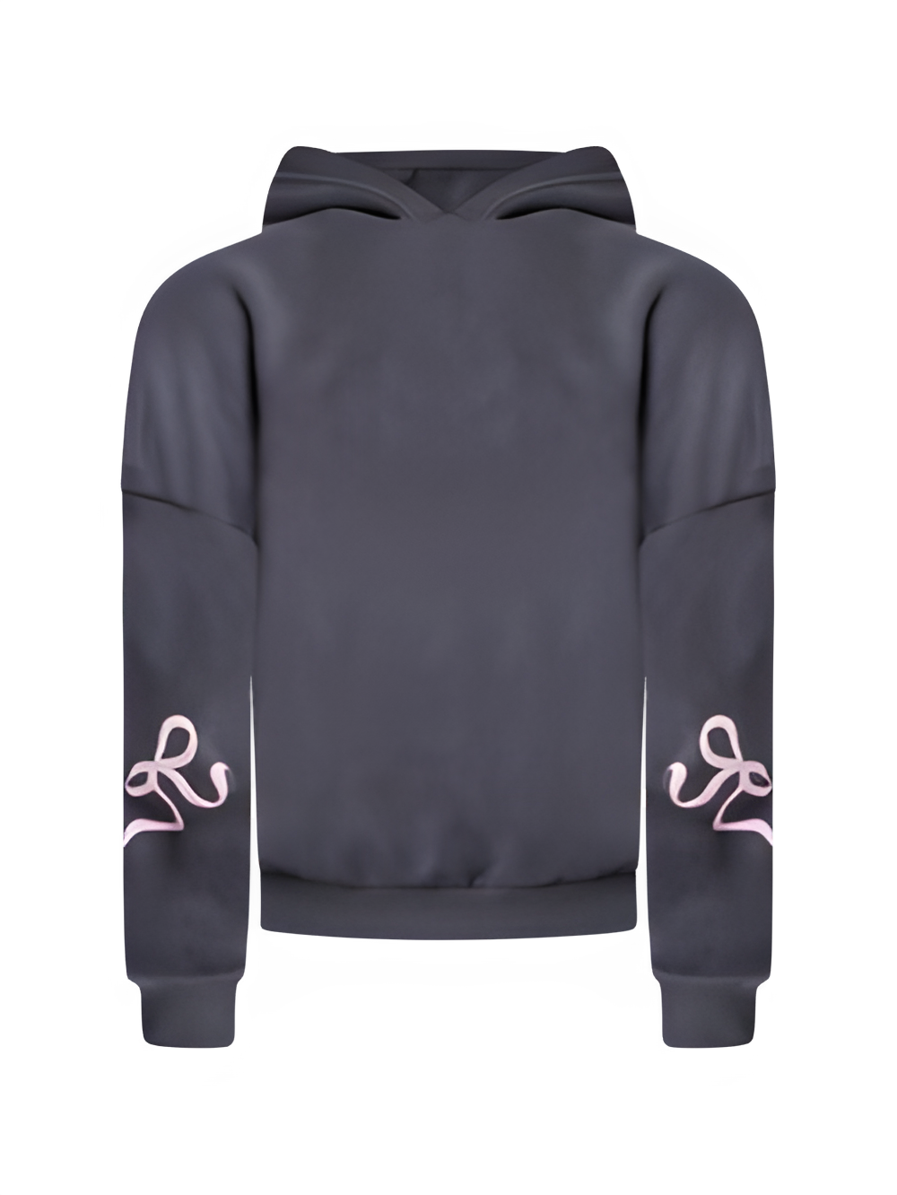 Amelia™ | Pink Bow Grey Tracksuit