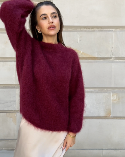 Sophia™ | Soft mohairmix sweater