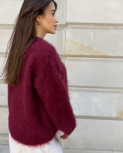 Sophia™ | Soft mohairmix sweater