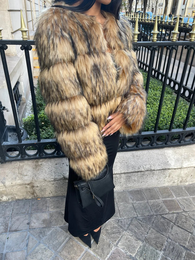 Marie™ | Elegant Cozy Fur coat