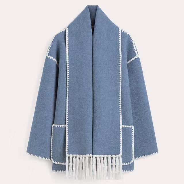 Daisy™ | Woolen Coat Scarf