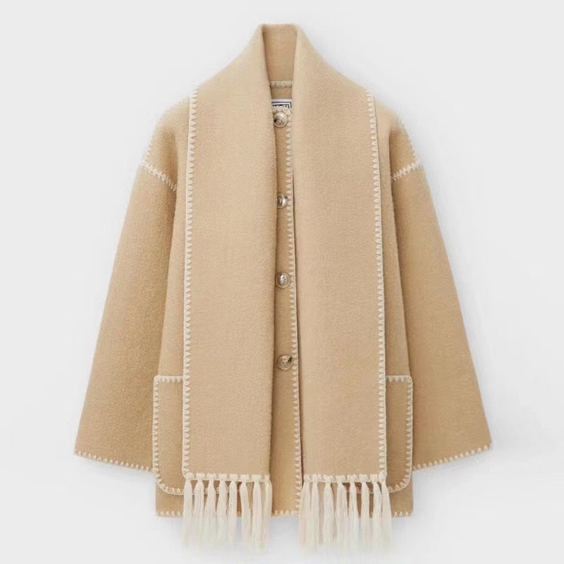 Daisy™ | Woolen Coat Scarf