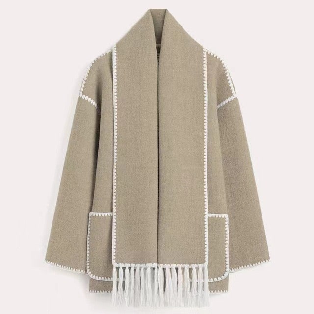 Daisy™ | Woolen Coat Scarf