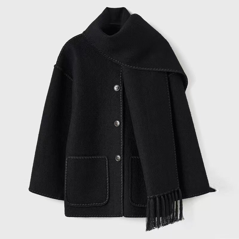 Daisy™ | Woolen Coat Scarf