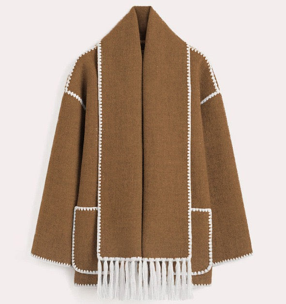 Daisy™ | Woolen Coat Scarf