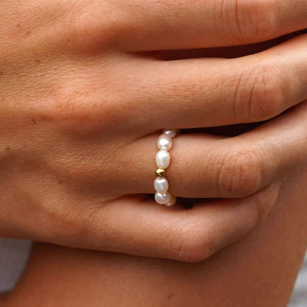 Sanslune™ | Adjustable Maui ring with freshwater pearl