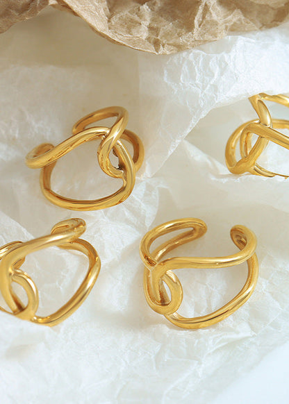 Sanslune™ | Alina Golden Knot Ring