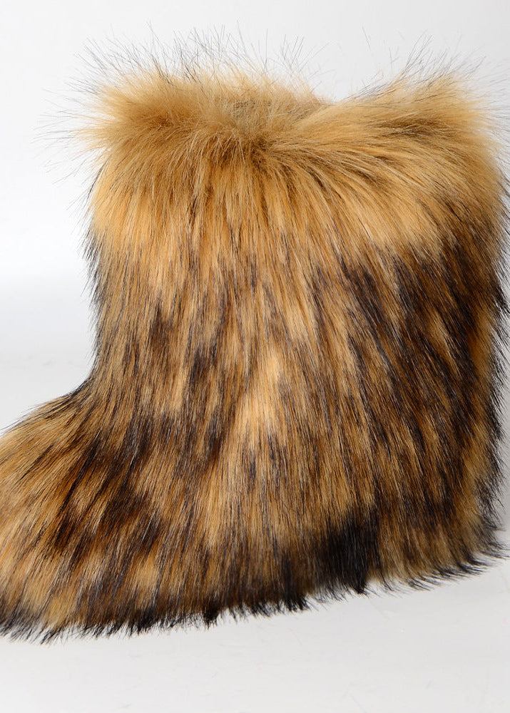 Sanslune™ | Warm Faux Fur Boots