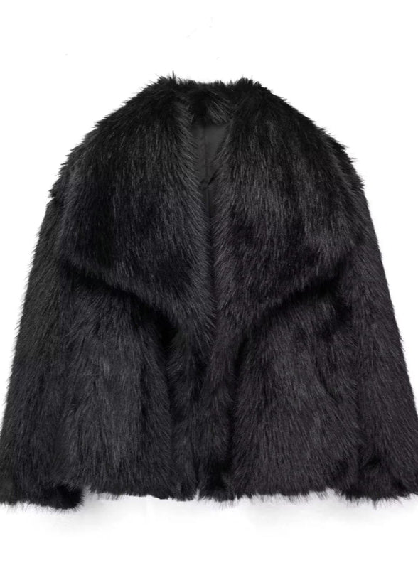 Anna™ | Glamorous Faux Fur Coat