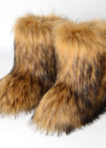 Sanslune™ | Warm Faux Fur Boots