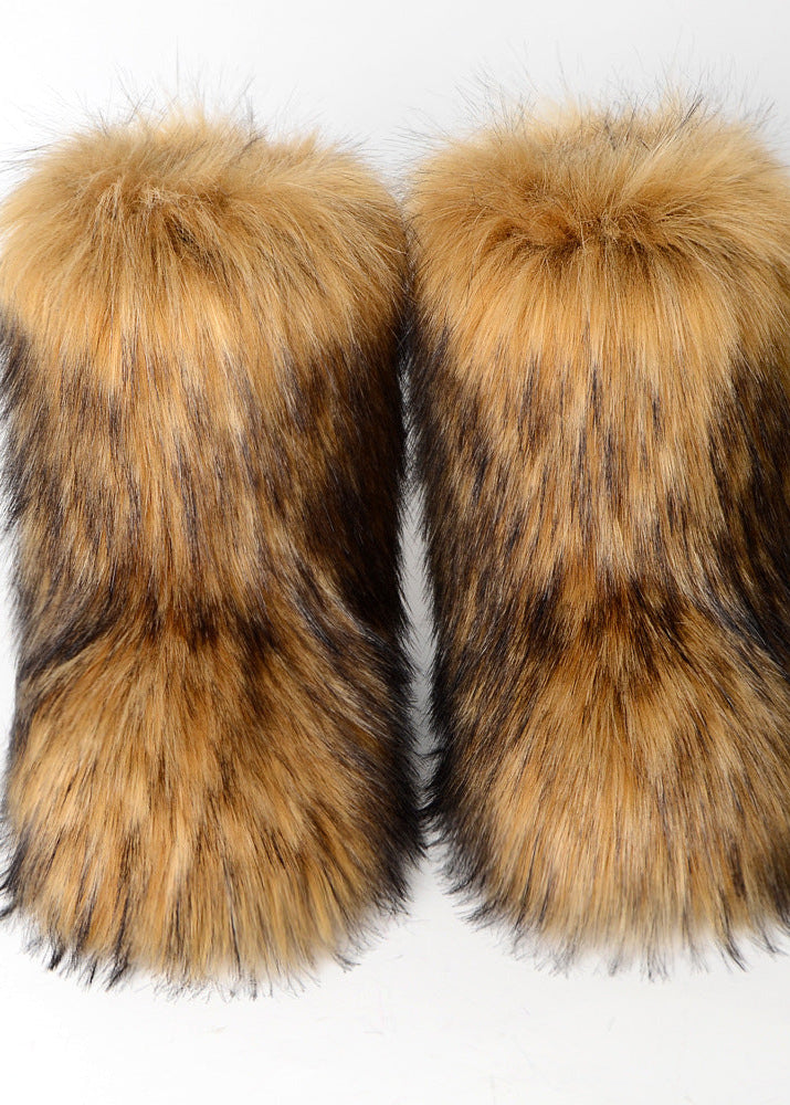 Sanslune™ | Warm Faux Fur Boots