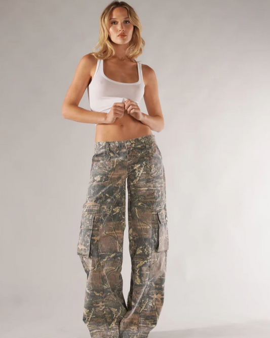 Ella™ | The Essentiel Camo Pants