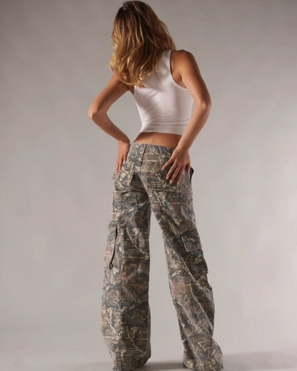 Ella™ | The Essentiel Camo Pants