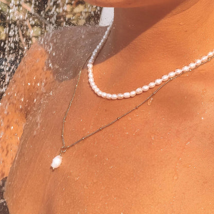 Sanslune™ | Baroque pearl necklace