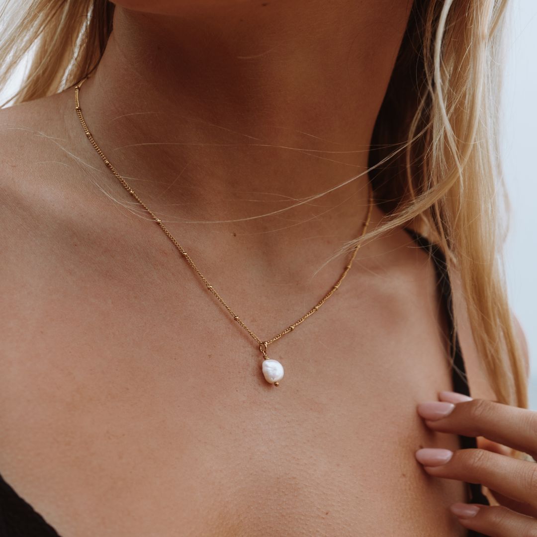 Sanslune™ | Baroque pearl necklace