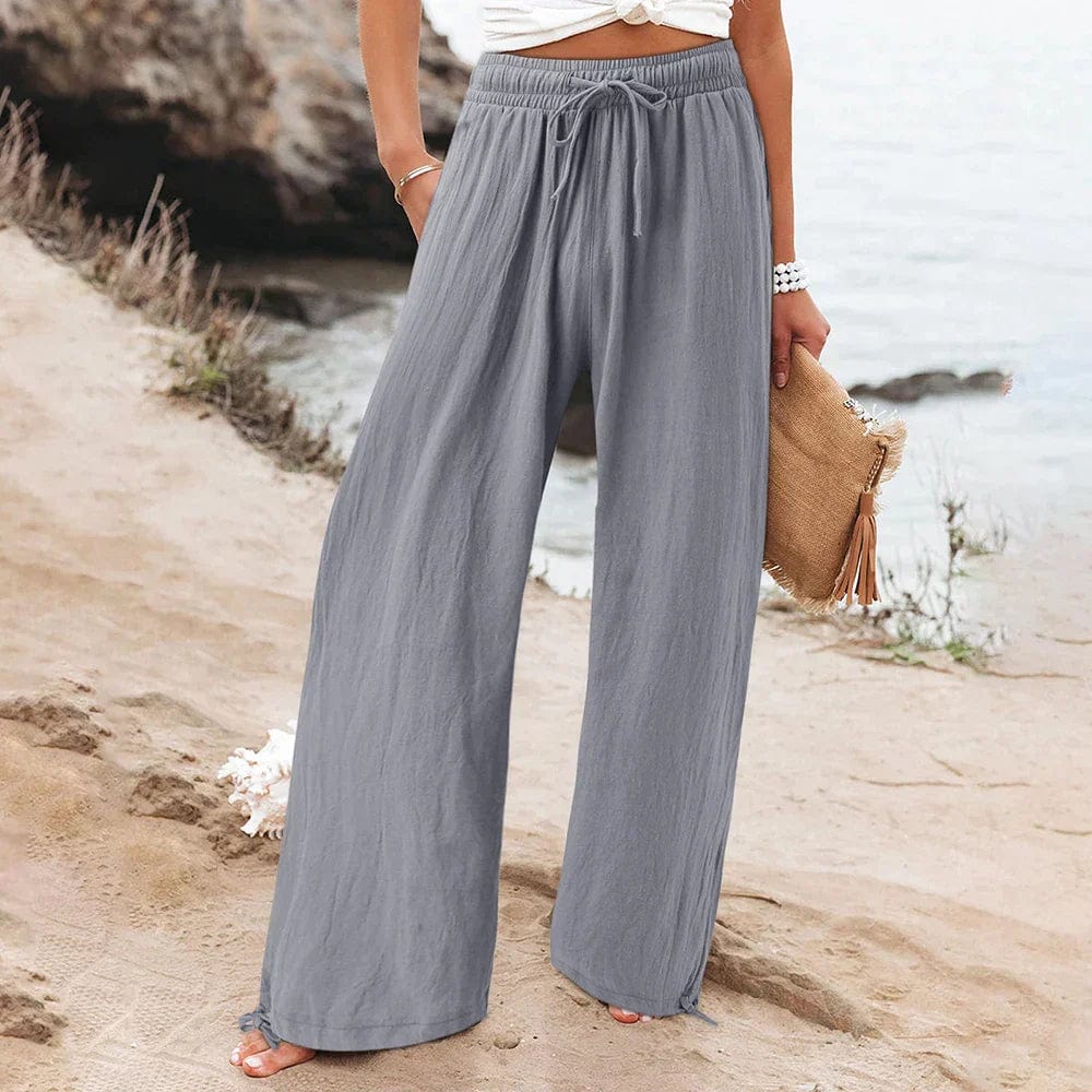 Maya™ | Casual Linen Women's Trousers