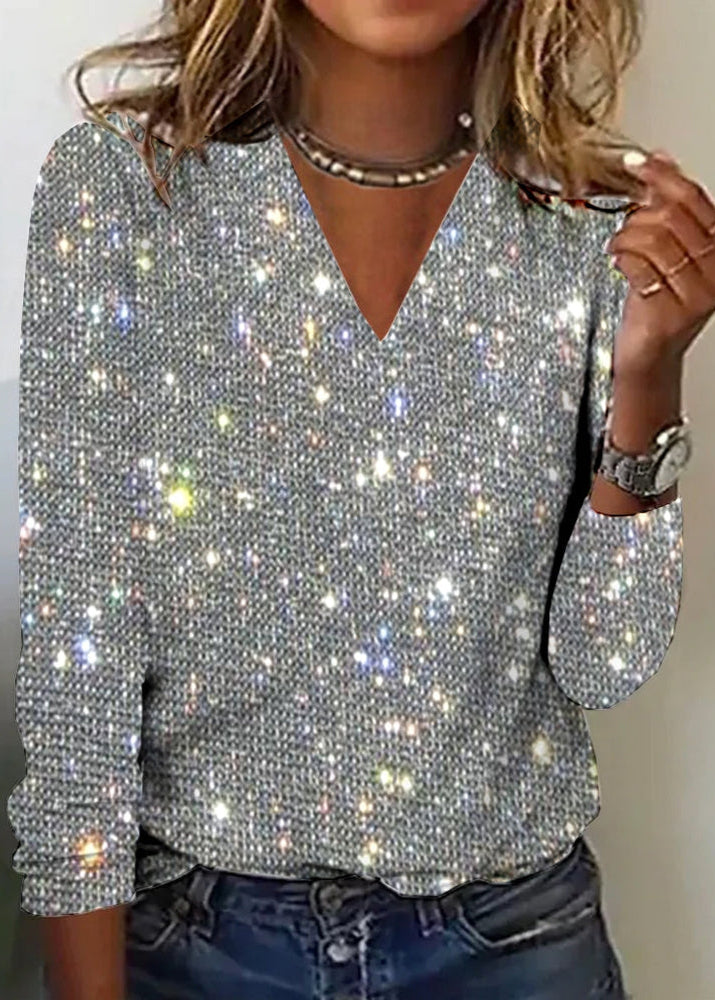 Theresa™ | Glittering elegance blouse