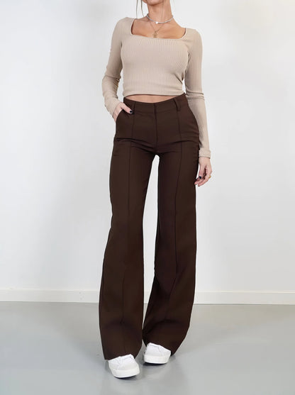 Suzanne™ | Elegant Comfortable wide trousers