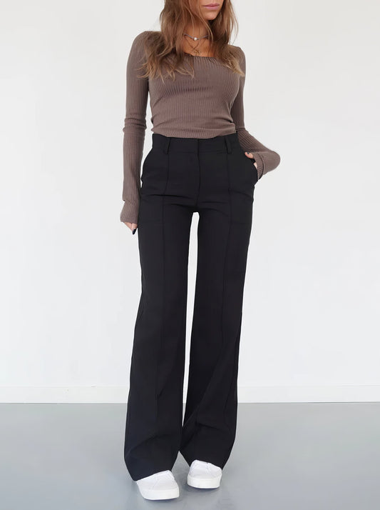 Suzanne™ | Elegant Comfortable wide trousers